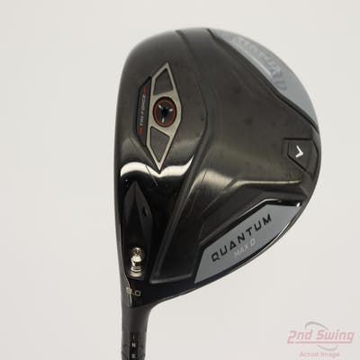 Callaway Quantum Max D Driver 9° Project X Denali Frost Silver 50 Graphite Stiff Left Handed 45.75in
