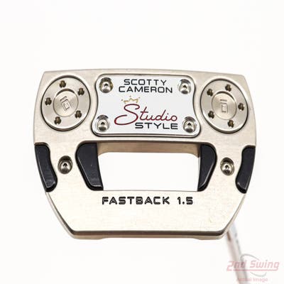 Mint Titleist Scotty Cameron 2025 Studio Style Fastback 1.5 Putter Steel Right Handed 35.0in