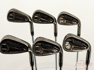 Adams Idea Pro Black CB2 Iron Set 5-PW FST KBS Tour 90 Steel Stiff Right Handed +1"