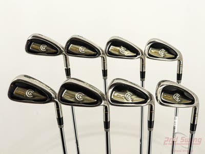 Cleveland CG Gold Iron Set 4-PW SW Stock Steel Shaft Steel Uniflex Right Handed +1/4"