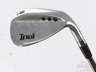 Indi Golf ATK SR Satin Chrome Wedge Sand SW 56° 14 Deg Bounce UST Mamiya Recoil 760 ES SMACWRAP Graphite Senior Right Handed 35.75in
