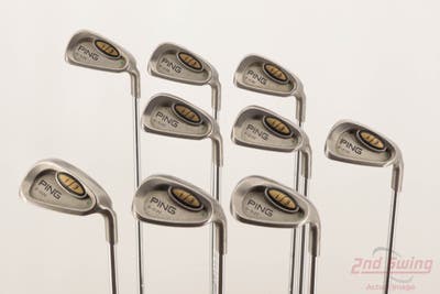 Ping i3 Oversize Iron Set 4-PW AW SW Ping JZ Steel Stiff Right Handed Green Dot +3/4"