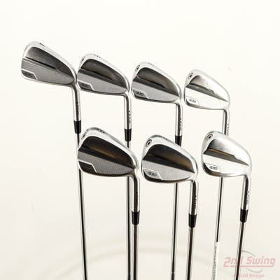 Ping i530 Iron Set 4-PW Stock Steel Shaft Steel Regular Right Handed Black Dot STD