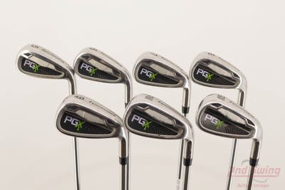 Pinemeadow PGX1 Iron Set 5-PW GW Stock Steel Shaft Steel Regular Right Handed STD