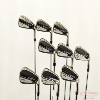 Callaway Paradym Ai Smoke Iron Set 4-PW AW GW True Temper Elevate MPH 95 Steel Regular Right Handed +1/4"