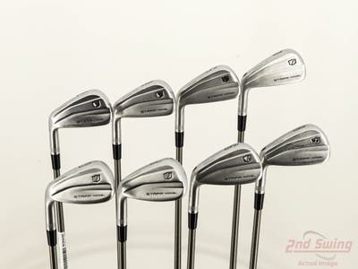 Wilson Staff 2026 Staff Model XB Iron Set 4-PW GW Aerotech SteelFiber i110cw Graphite Stiff Left Handed -1/4"