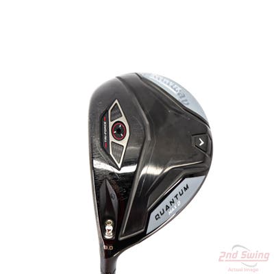 Callaway Quantum Max D Driver 9° Fujikura Ventus Black/Charcoal 60 Graphite Stiff Left Handed 45.5in