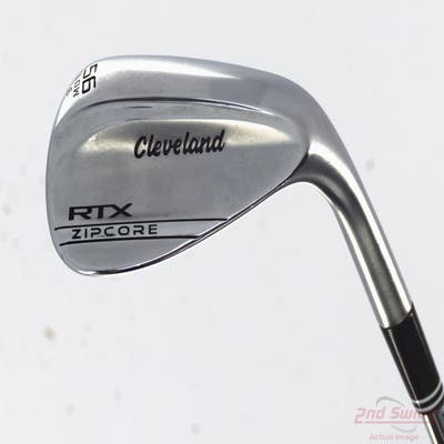 Cleveland RTX ZipCore Tour Satin Wedge Sand SW 56° 6 Deg Bounce Low True Temper Dynamic Gold Spinner Tour Issue Steel Wedge Flex Right Handed 35.5in