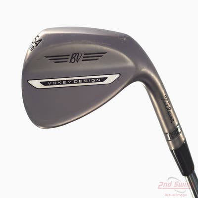 Mint Titleist Vokey SM11 Nickel Wedge Sand SW 54° 12 Deg Bounce D Grind Titleist Vokey BV Steel Wedge Flex Right Handed 35.75in