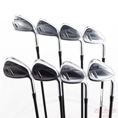 Ping i540 Iron Set 4-PW GW Alta CB Blue Graphite Regular Right Handed Black Dot +1/4"