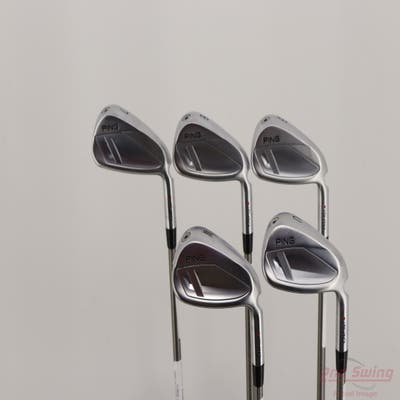 Ping i540 Iron Set 7-GW Aerotech SteelFiber i70cw Graphite Regular Right Handed Red dot STD