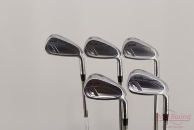 Ping i540 Iron Set 7-GW Aerotech SteelFiber i70cw Graphite Regular Right Handed Red dot STD