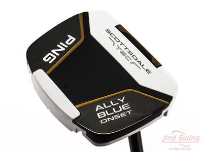 Ping Scottsdale TEC Ally Blue Onset CB Putter Straight Arc Steel Right Handed 38.0in SuperStroke Zenergy Tour 3.0 17"