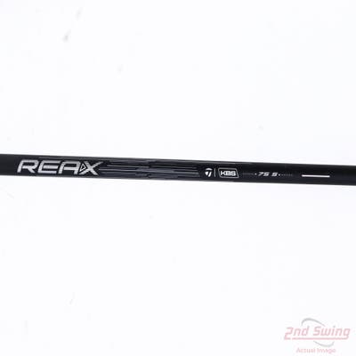 Used W/ TaylorMade RH Adapter Mitsubishi Golf REAX LR White 75 Fairway Shaft Stiff 40.0in