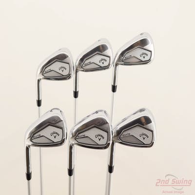 Callaway Elyte Max Fast Iron Set 6-PW AW Mitsubishi Eldio Green 40 Graphite Ladies Left Handed -1"