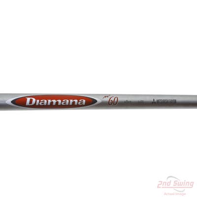 Used W/ Titleist Adapter Mitsubishi Rayon Diamana M+ 60 Red Fairway Shaft Senior 41.25in