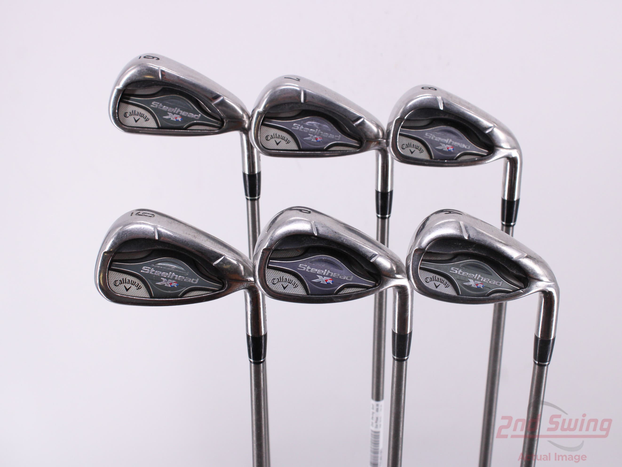 Callaway Steelhead XR Iron Set 6PW GW Aerotech SteelFiber i95 Graphite