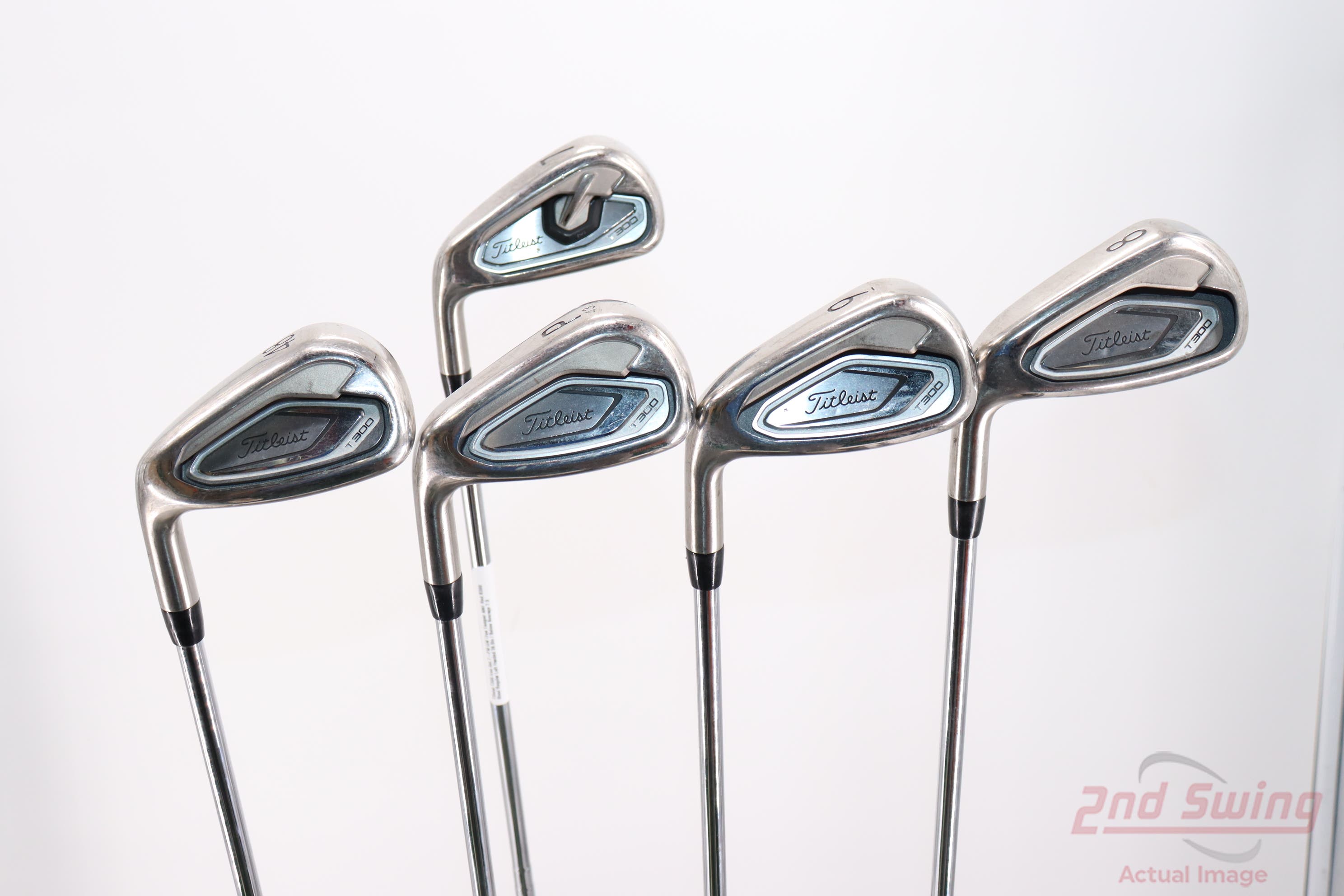 Titleist T300 Iron Set 7PW GW True Temper AMT Red R300 Steel Regular