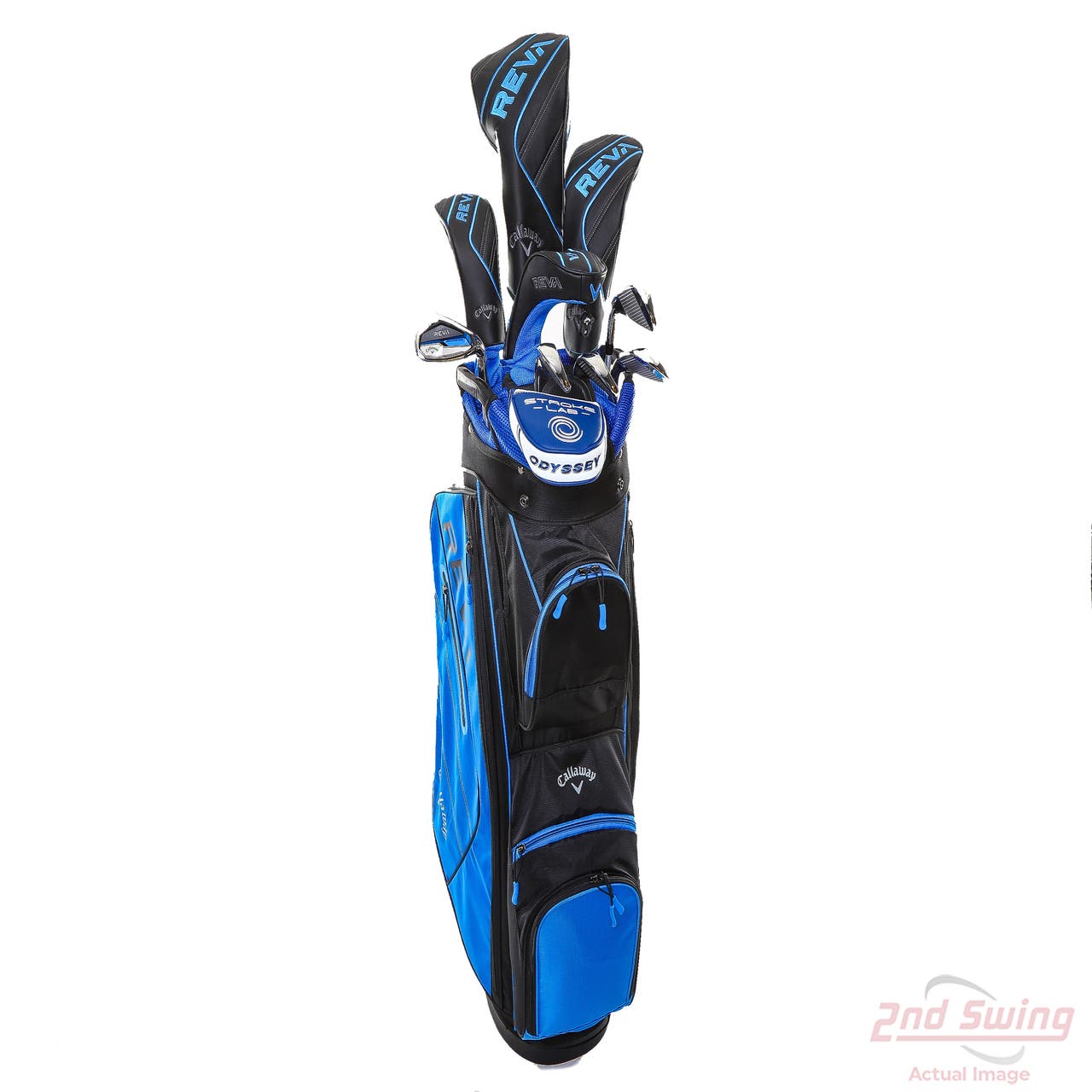 Callaway REVA 11 Piece Womens Complete Golf Club Set (D72224690464) 2nd Swing Golf