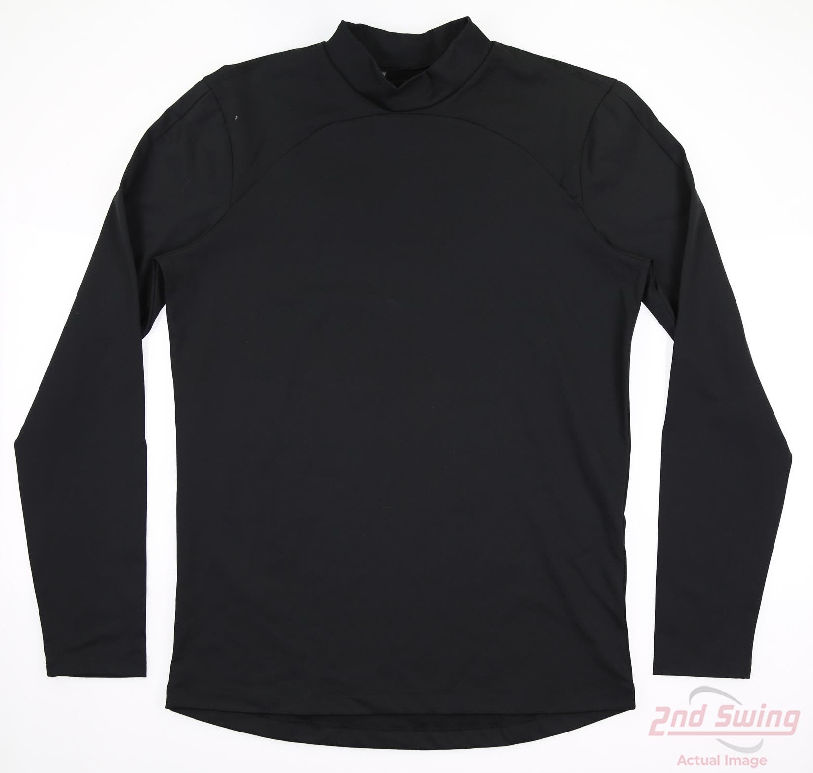 New Mens Under Armour Golf Base Layer Medium M Black MSRP 55 2nd