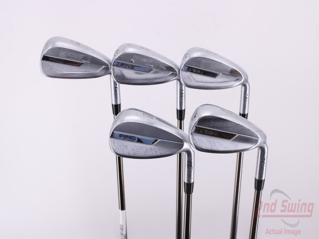 Ping G700 Iron Set 7-PW GW UST Mamiya Recoil 95 F3 Graphite Regular Right Handed Blue Dot 37.5in