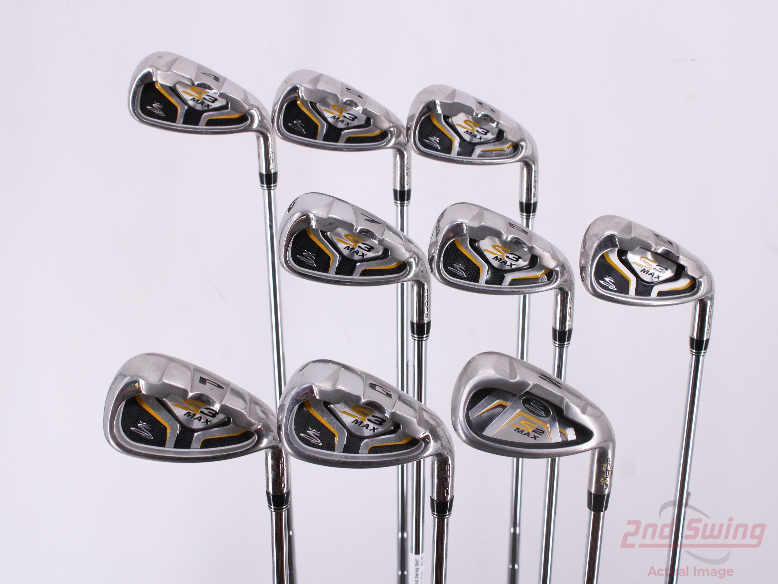 Cobra S3 Max Iron Set 4PW GW SW Cobra S3 Max Steel Steel Regular Right