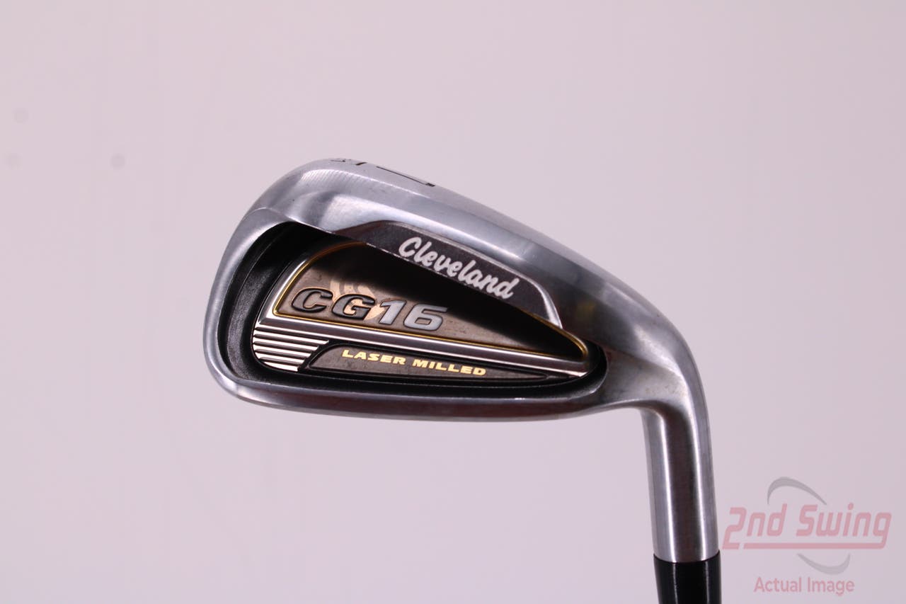 Cleveland CG16 Satin Chrome Single Iron 7 Iron 31° Cleveland Traction 85 Steel Steel Regular Right Handed 37.5in