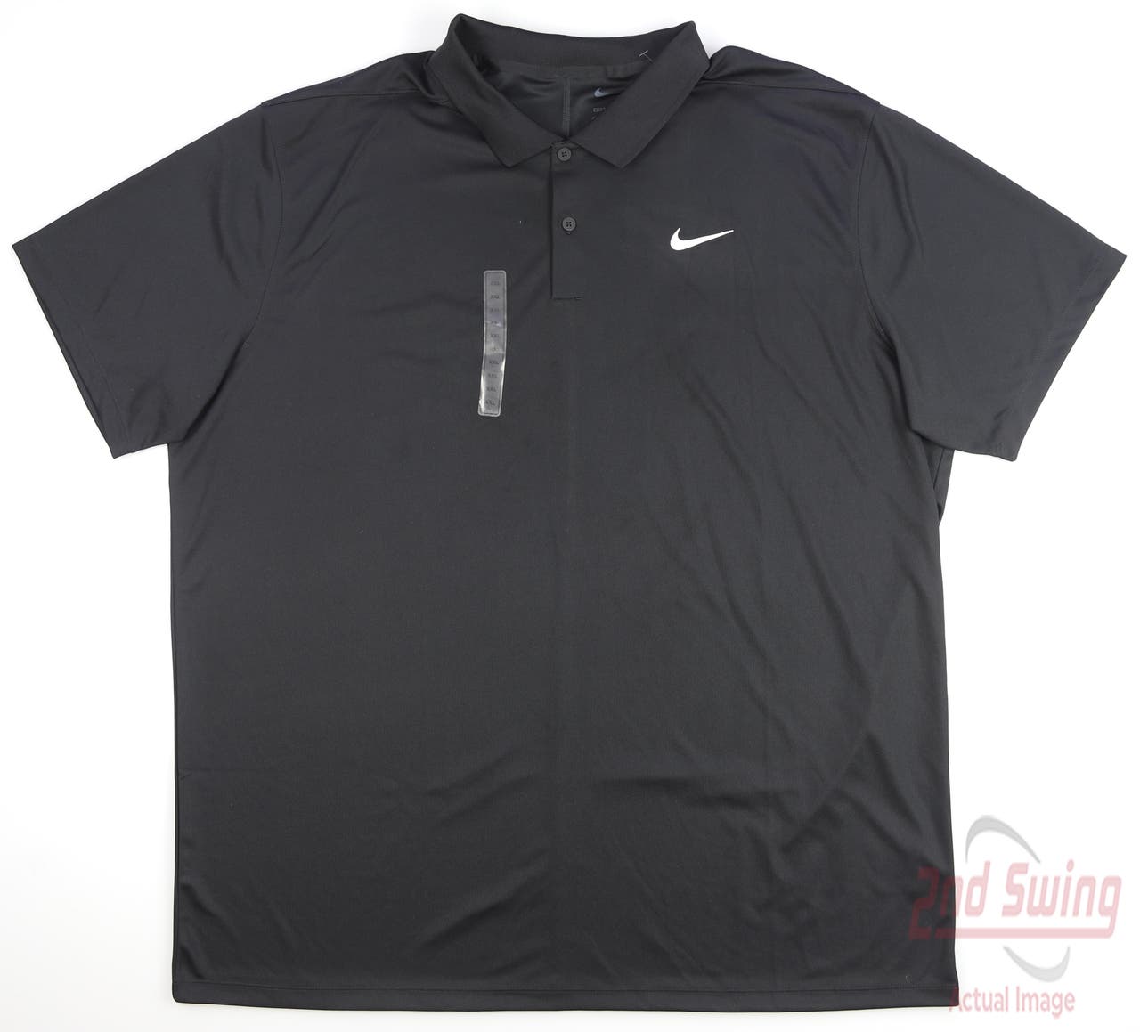 New Mens Nike Golf Polo XX-Large XXL Black MSRP $65