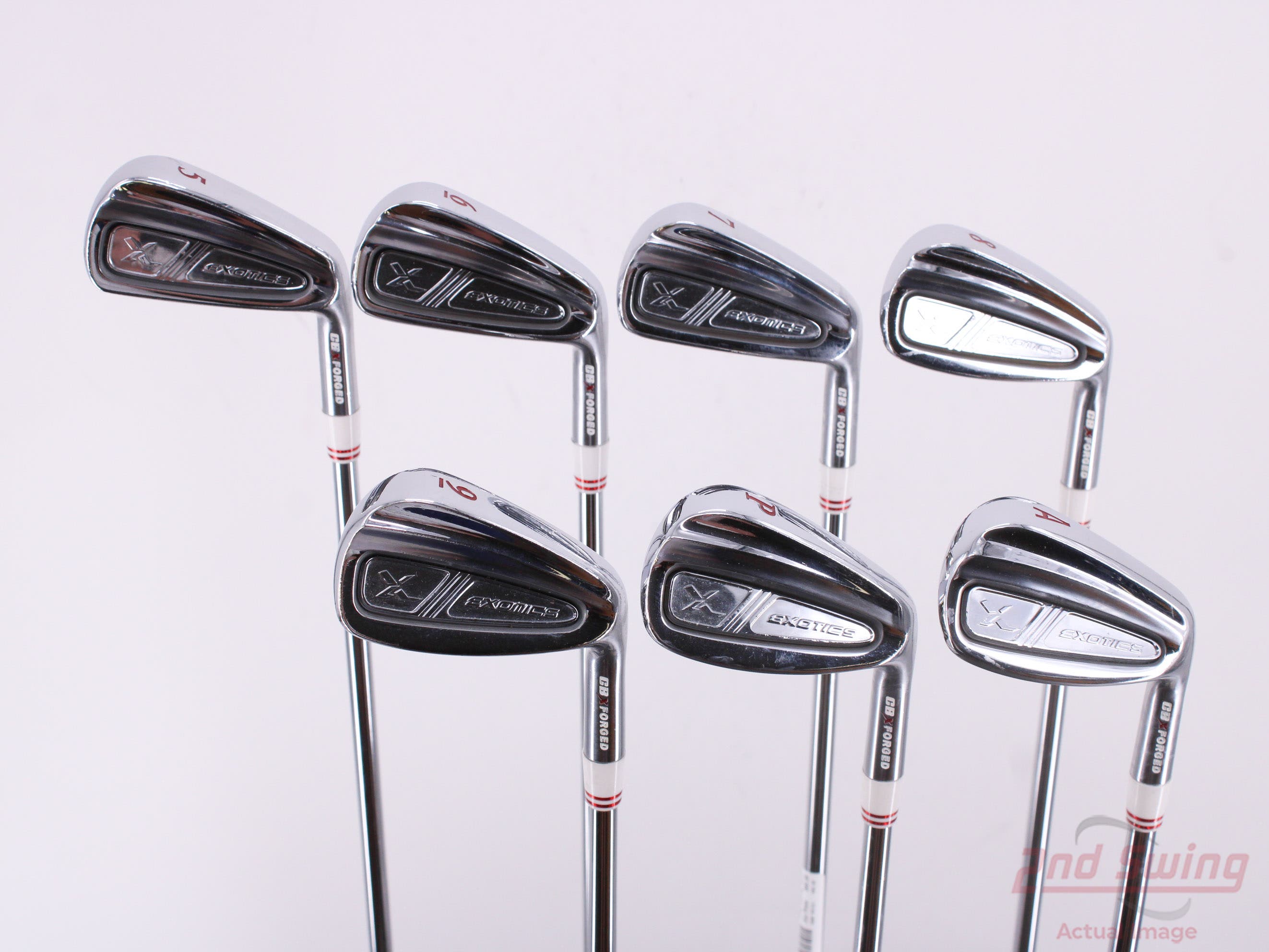 Tour Edge Exotics CBX Iron Set 5PW GW True Temper Dynamic Gold