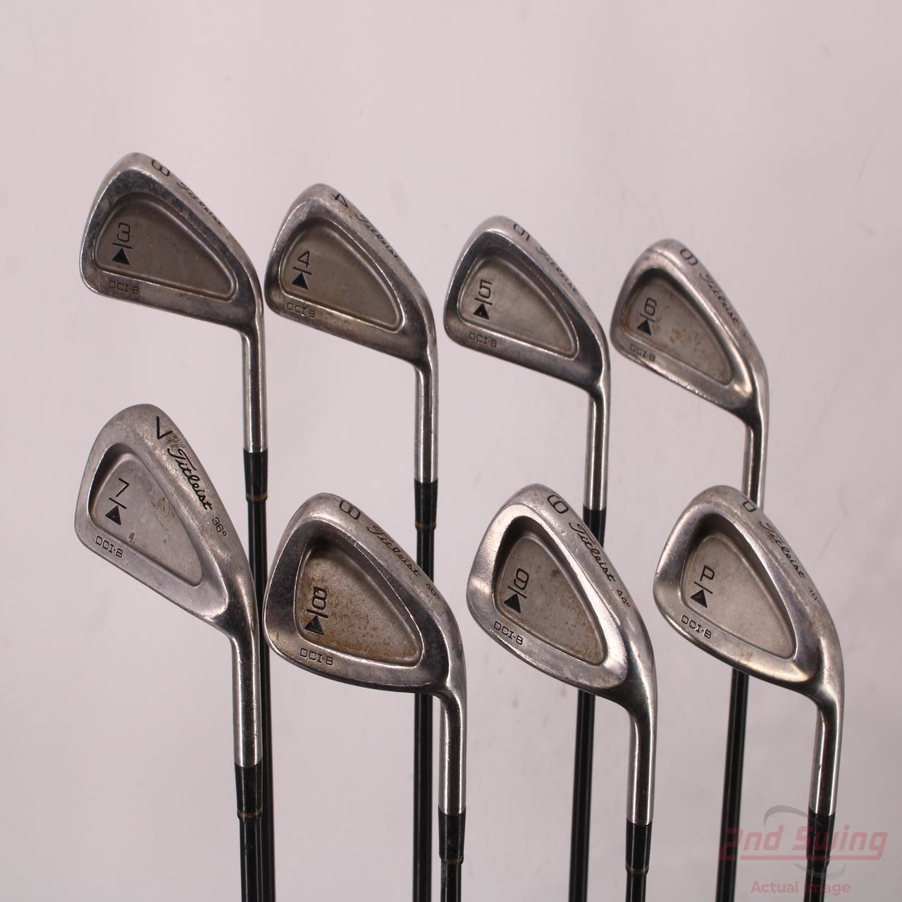 Titleist DCI Black Iron Set 3PW Stock Graphite Shaft Graphite Stiff Right Handed 38.25in 2nd