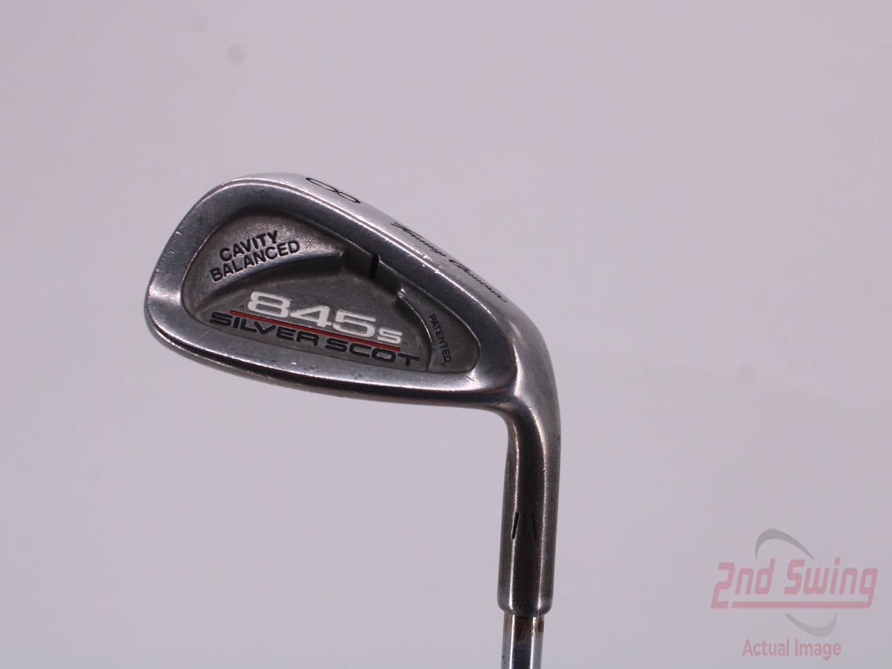 Tommy Armour 845S Silver Scot Single Iron 8 Iron Stock Steel Shaft Steel Stiff Right Handed 36.5in