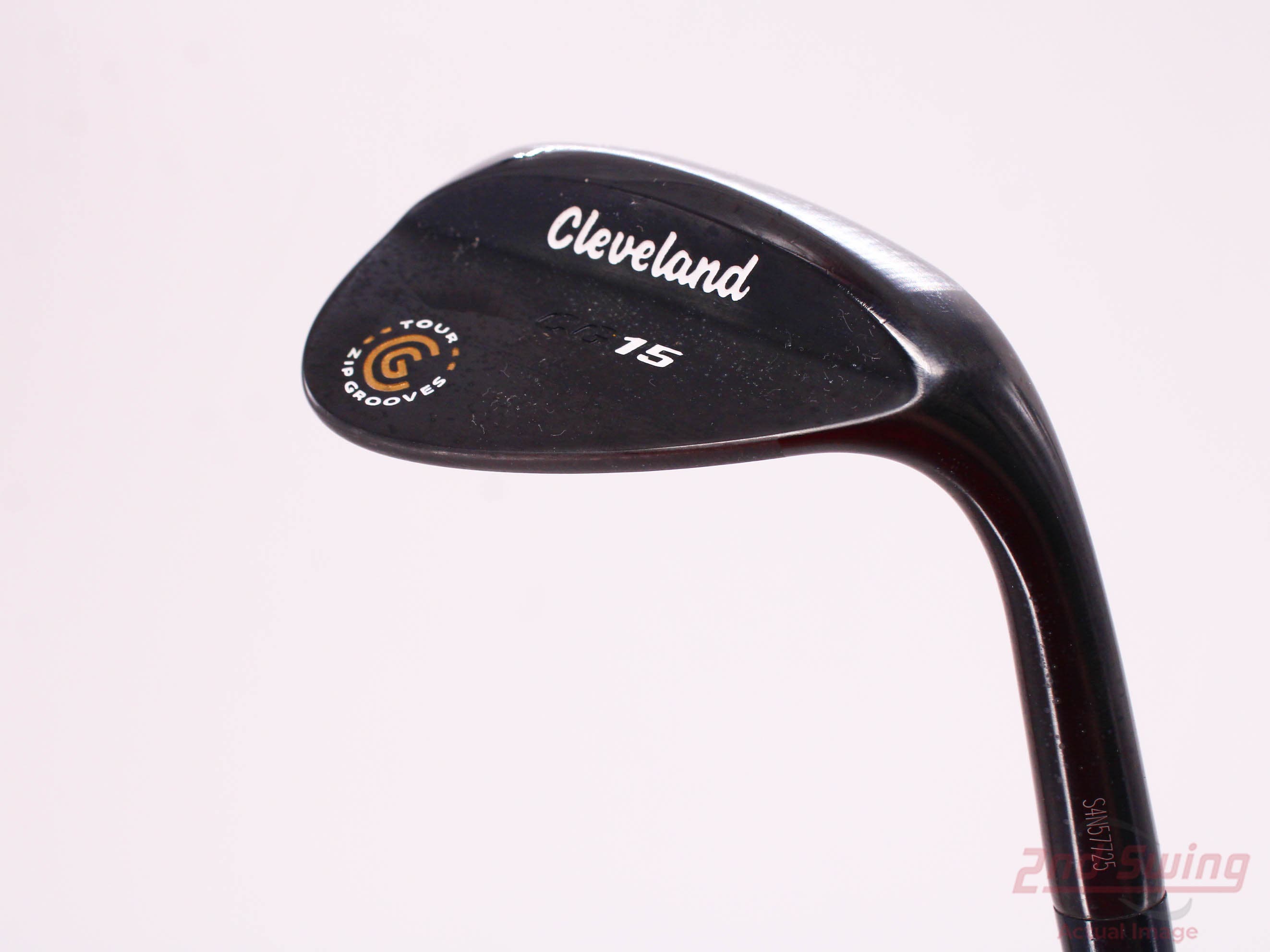 Cleveland CG15 Black Pearl Wedge Lob LW 60° 12 Deg Bounce Cleveland Traction Wedge Steel Wedge