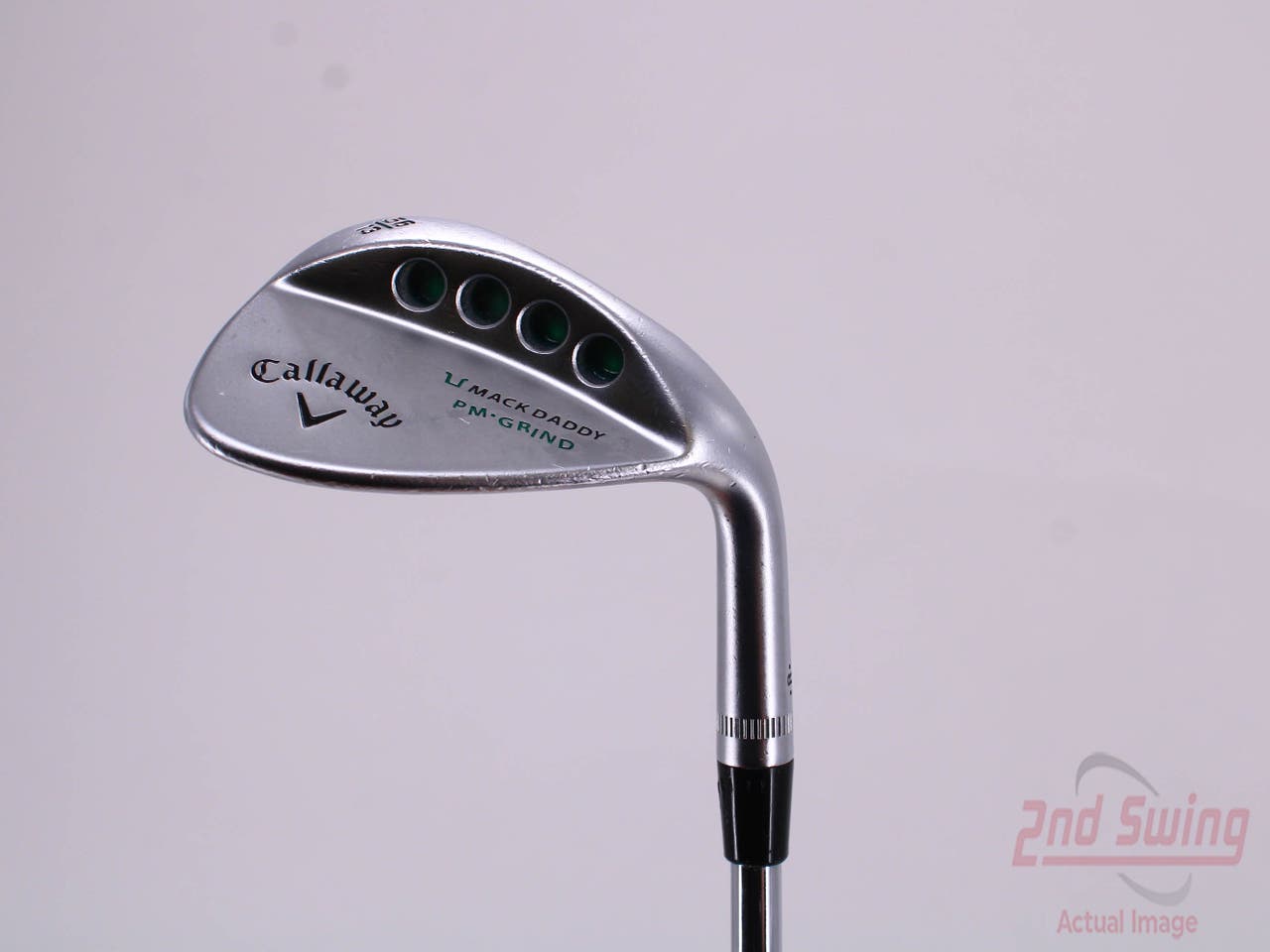 Callaway Mack Daddy PM Grind Wedge Sand SW 56° 13 Deg Bounce PM Grind FST KBS Tour-V Steel Wedge Flex Right Handed 35.0in