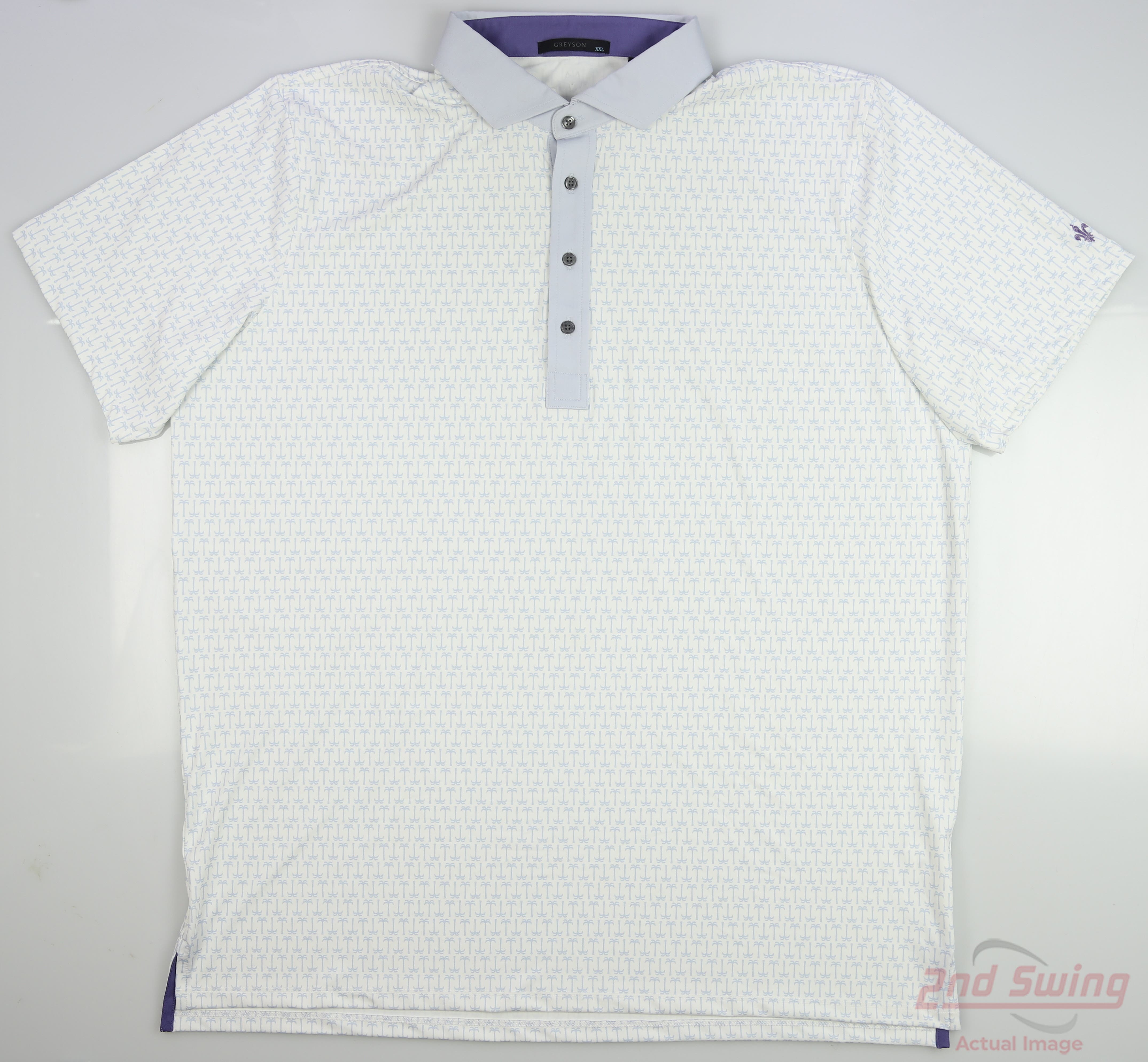 Greyson All Mens Short Sleeve Golf Shirts (D72224975527) 2nd Swing Golf
