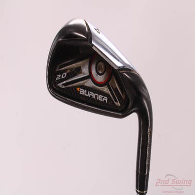 TaylorMade Burner 2.0 Single Iron 4 Iron TM Burner 2.0 85 Steel Regular Right Handed 39.5in