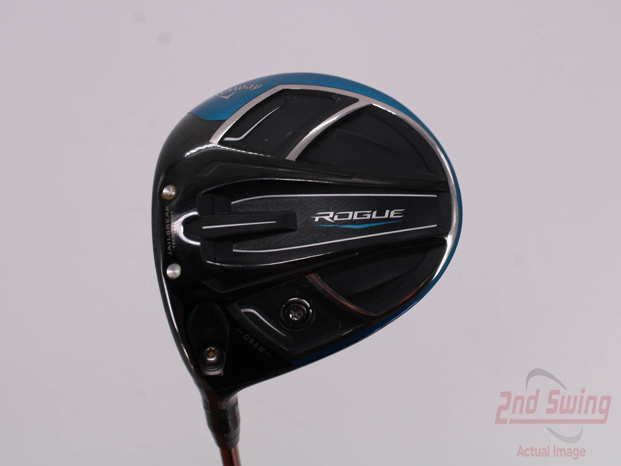 Callaway Rogue Draw Driver 10.5° PX Smoke Green Small Batch 60 Graphite Stiff Left Handed 45.5in