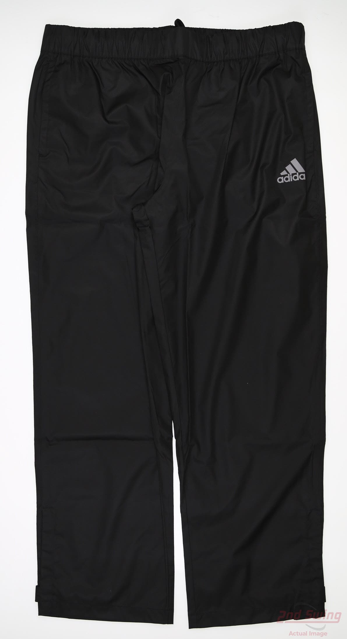 New Mens Adidas Golf Rain Pants Large L Black MSRP 70 2nd Swing Golf