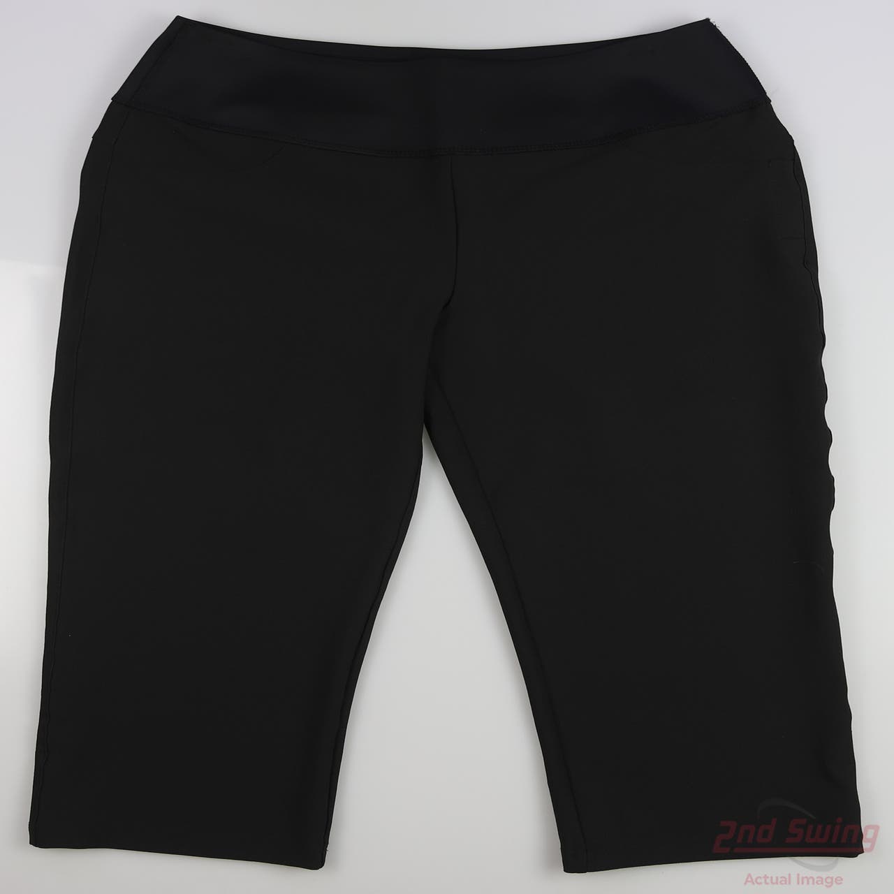 New Womens Puma Pwrshape Capris Small S Puma Black MSRP 75 2nd Swing
