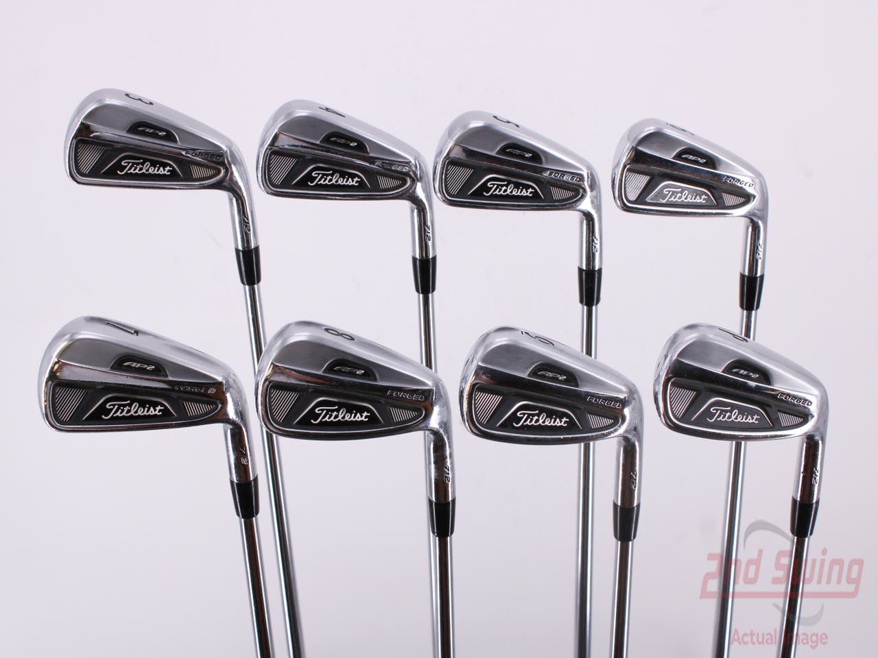 Titleist 712 AP2 Iron Set 3-PW Project X 5.5 Steel Regular Right Handed 38.5in
