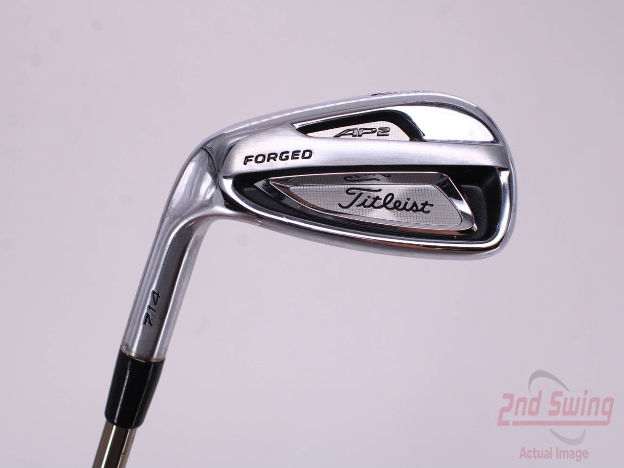Titleist 714 AP2 Single Iron Pitching Wedge PW UST Mamiya Recoil 65 F3 Graphite Regular Left Handed 35.5in