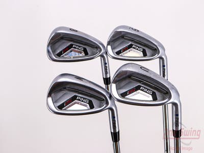 Ping I25 Iron Set 8-PW AW Stock Steel Shaft Steel Stiff Right Handed Blue Dot 36.5in