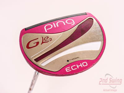 Ping G LE 2 Echo Putter Straight Arc Steel Left Handed Black Dot 33.0in