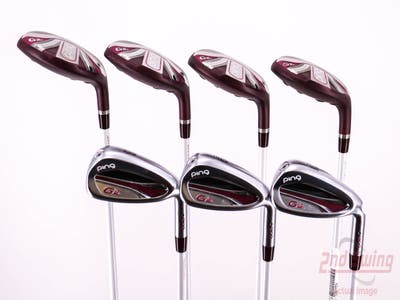 Ping G LE 2 Iron Set 4H, 5H, 6H 7H, 8-PW ULT 240 Lite Graphite Ladies Right Handed Black Dot 36.0in