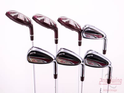 Ping G LE 2 Iron Set 4H 5H 6H 7-PW ULT 240 Lite Graphite Ladies Right Handed Black Dot 36.5in