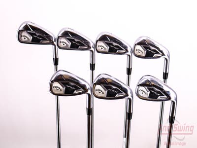 Callaway Apex 19 Iron Set 5-PW AW Rifle 5.5 Steel Regular Right Handed 38.25in