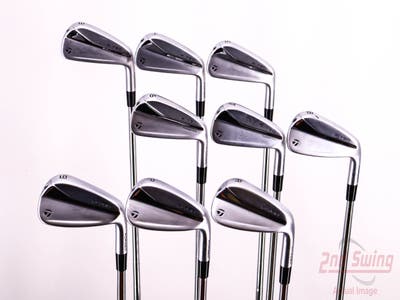 TaylorMade 2021 P790 Iron Set 3-PW AW Dynamic Gold Tour Issue S400 Steel Stiff Right Handed 38.5in