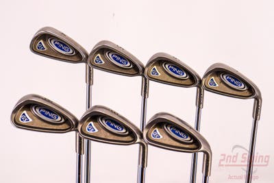 Ping G5 Iron Set 4-PW Ping AWT Steel Stiff Right Handed Black Dot 37.5in