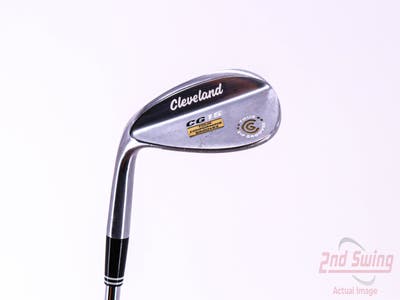 Cleveland CG15 Satin Chrome Wedge Sand SW 54° 14 Deg Bounce Cleveland Traction Wedge Steel Wedge Flex Left Handed 35.75in