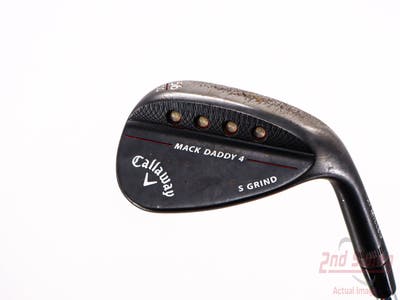 Callaway Mack Daddy 4 Black Wedge Sand SW 56° 10 Deg Bounce S Grind Dynamic Gold Tour Issue S200 Steel Stiff Right Handed 36.0in