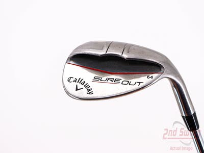 Callaway Sure Out Wedge Lob LW 64° FST KBS Tour 90 Steel Wedge Flex Right Handed 34.75in